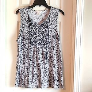 Women's summer knit top.